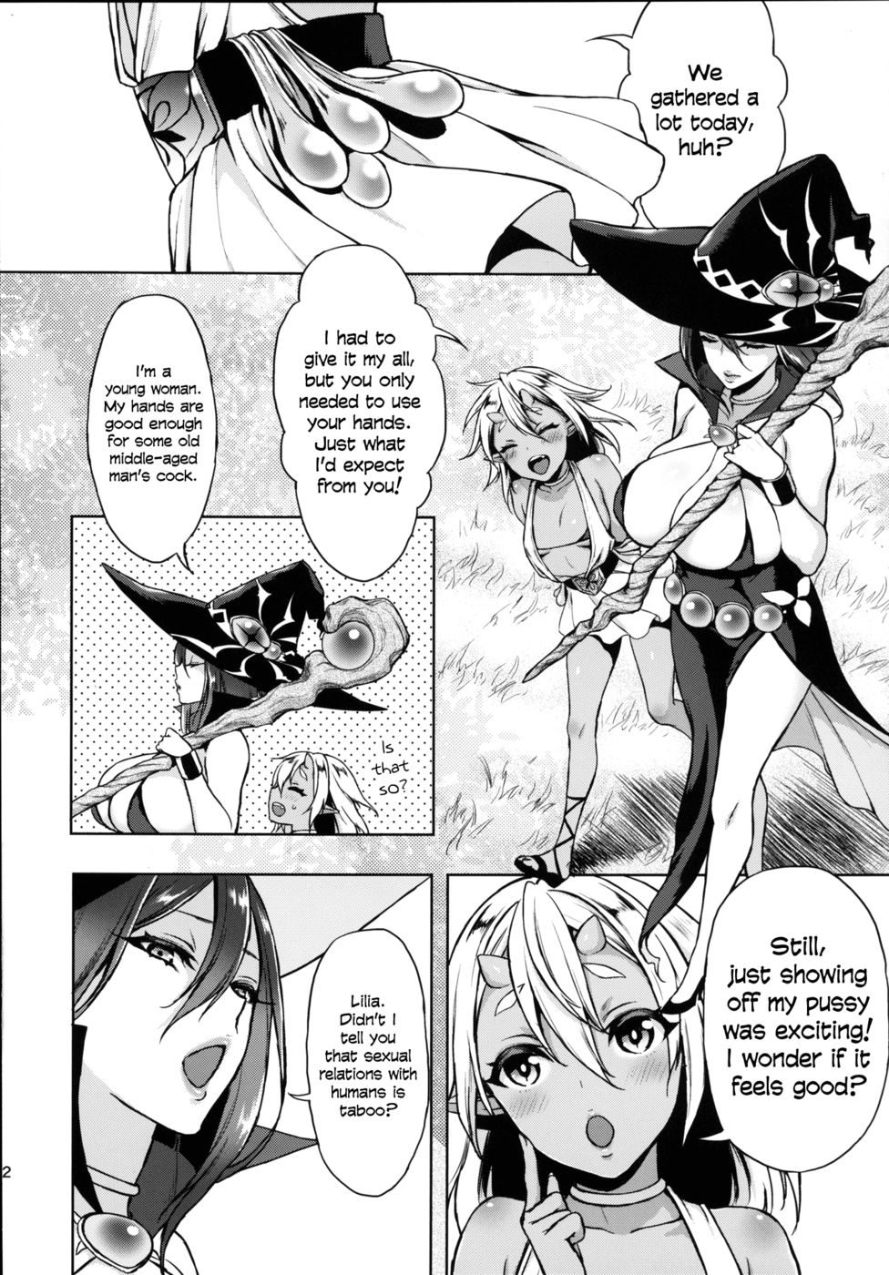 Hentai Manga Comic-Shibori Majo-Milking Witch-Read-11